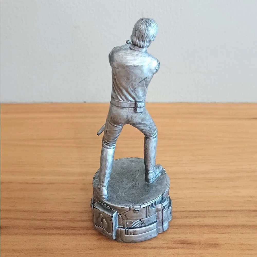2005 Star Wars Saga Edition Luke Sky Walker Silver Replacement Figure